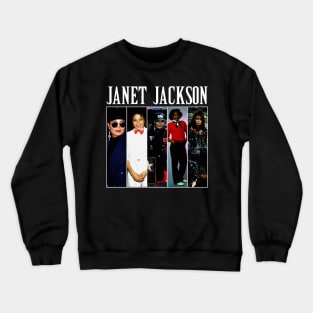 Janet Jackson Vintage Tour Concert Crewneck Sweatshirt